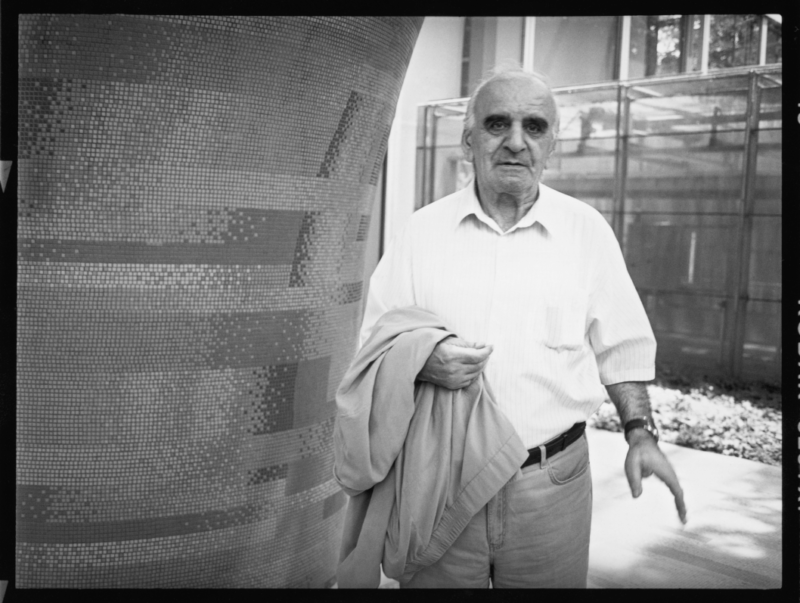 Artavazd Pelechian-Fondation Cartier-portrait Raymond Depardon