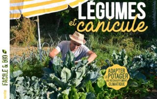 Légumes et canicule. Adapter le potager au réchauffement climatique. Blaise Leclerc, Terre Vivante, mars 2021