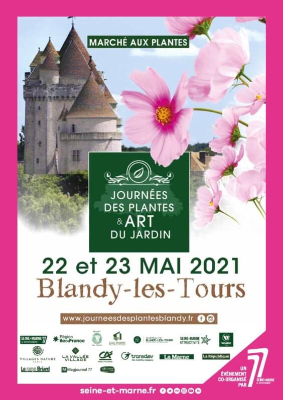 Lire la suite à propos de l’article Journées des Plantes et Art du Jardin à Blandy-les-Tours (77) les 22 et 23 mai 2021