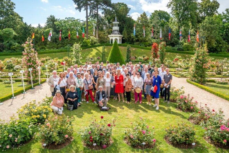 Jury du 114ème Concours International de Roses Nouvelles de Bagatelle, Paris 16e (75), 17 juin 2021, photo Clément Dorval / Ville de Paris