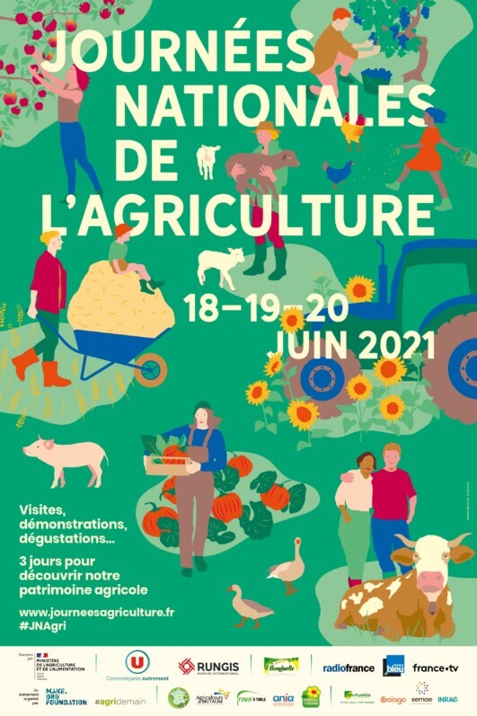 Première édition des Journées Nationales de l'Agriculture, les 18, 19 et 20 juin 2021