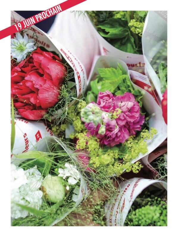 Le 19 juin 2021, les Bouquets Suspendus fleuriront la vi(ll)e pour renouer les liens entre les parisiens