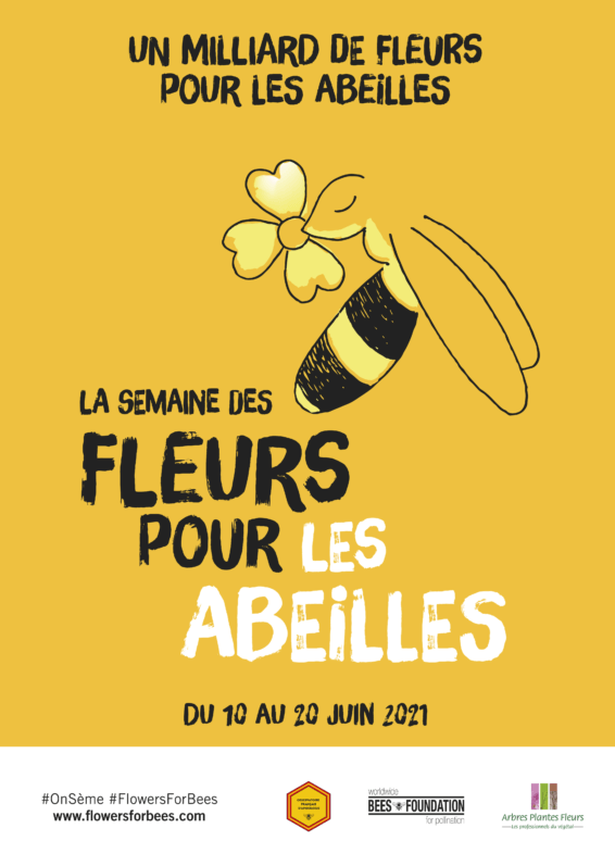 Semaine des fleurs pour les abeilles du 10 au 20 juin 2021