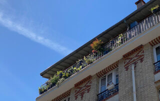 Mon balcon, Paris19e (75)
