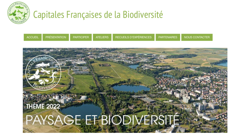 Concours « Capitale française de la Biodiversité » 2022 sur le thème « Paysage & biodiversité »