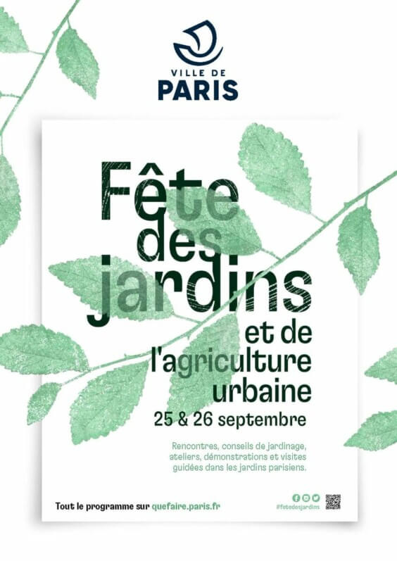 Lire la suite à propos de l’article Fête des Jardins et de l’Agriculture Urbaine les samedi 25 et dimanche 26 septembre 2021