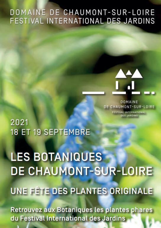 Les Botaniques de Chaumont-sur-Loire les samedi 18 et dimanche 19 septembre 2021