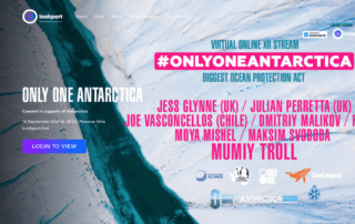 ONLY ONE ANTARCTICA: concert international en faveur de la protection de l'Antarctique