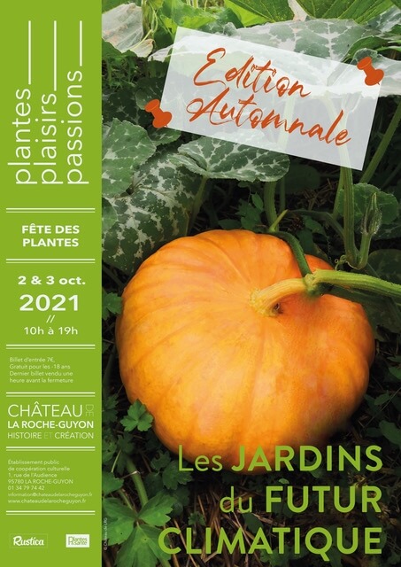 26ème édition de Plantes, Plaisirs, Passions à la Roche-Guyon (95) les 2 et 3 octobre 2021