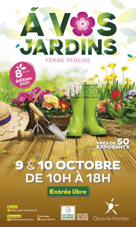 Lire la suite à propos de l’article Festival “À vos jardins” les 8 et 9 octobre 2021