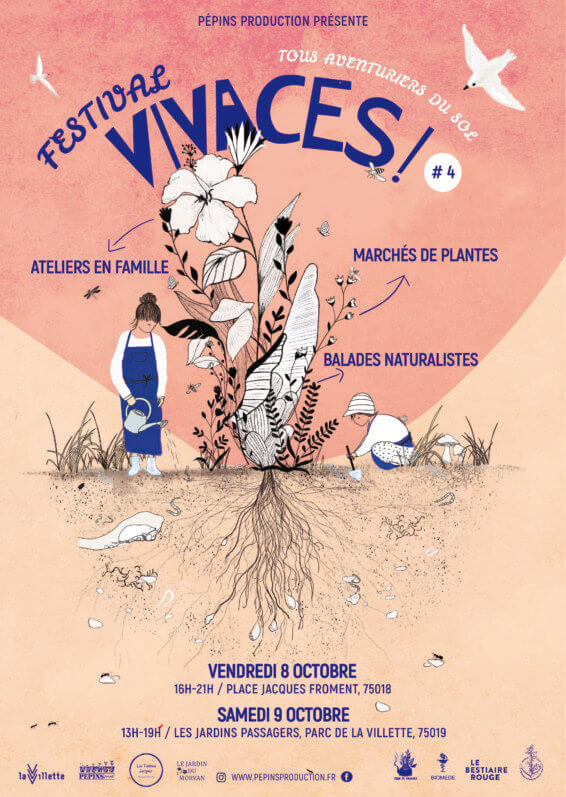Lire la suite à propos de l’article Festival Vivaces ! Les 8 et 9 Octobre 2021 à Paris