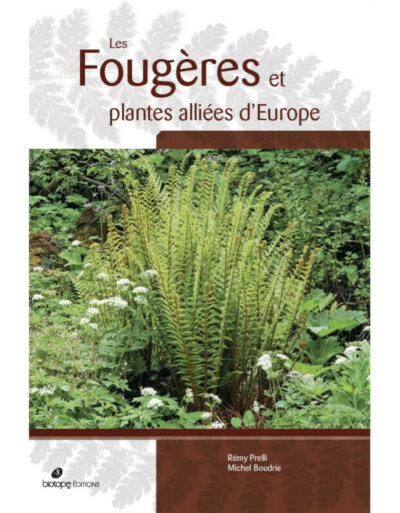 Les Fougères et plantes alliées d’Europe. Rémy Prelli, Michel Boudrie, dessins d'Annie Prelli, éditions Biotope, novembre 2021.