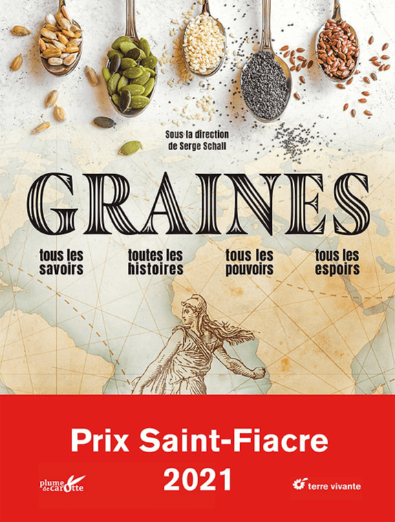 Graines, éditions Plume de Carotte et Terre Vivante, Prix Saint-Fiacre 2021