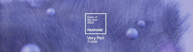 Pantone Very Peri, du bleu avec une touche de rouge-violet, couleur de l'année 2022