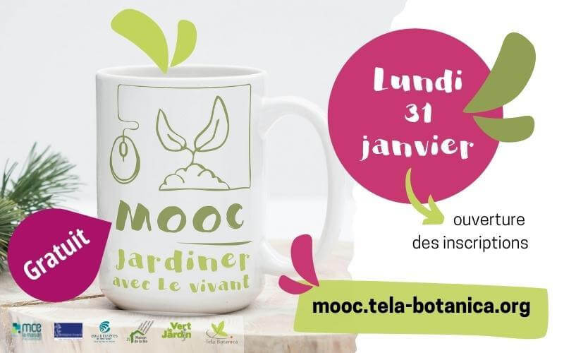 MOOC « Jardiner avec le vivant », Tela Botanica, 2022