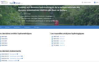 L’HydroPortail : le nouveau site de référence d’accès aux données hydrométriques et hydrologiques