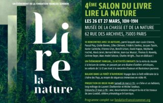 Lire la nature au musée de la Chasse et de la Nature les samedi 26 et dimanche 27 mars 2022