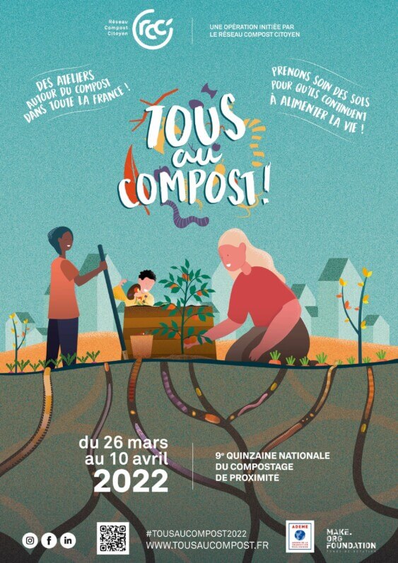 Tous au Compost !  Édition 2022 du 26 mars au 10 avril