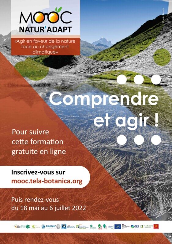 MOOC Natur'Adapt : une formation gratuite pour agir en faveur de la nature face au changement climatique