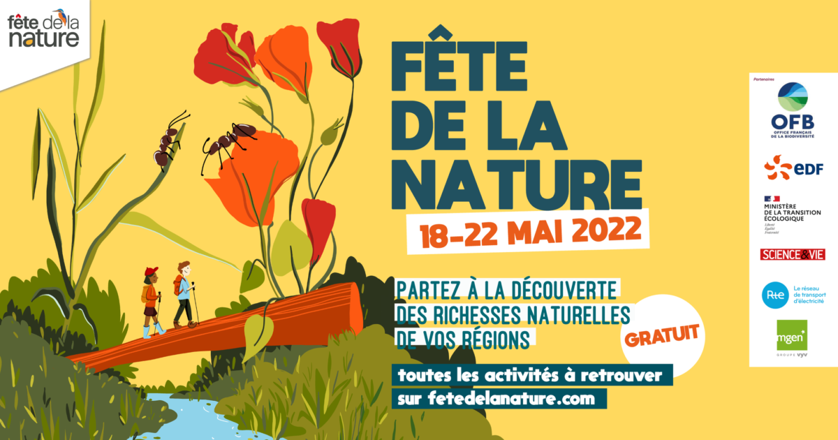 Lire la suite à propos de l’article Ouvrez vos jardins à l’occasion de la Fête de la Nature 2022 !