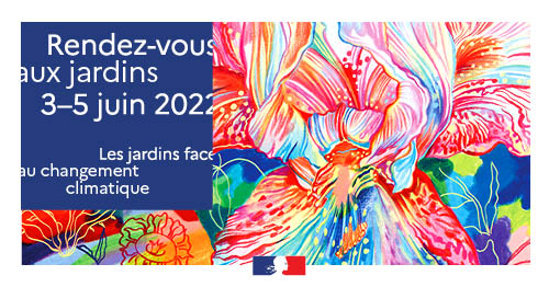 Lire la suite à propos de l’article 19e édition des Rendez-vous aux jardins” du 3 au 5 juin 2022 sur le thème “Les jardins face au changement climatique”