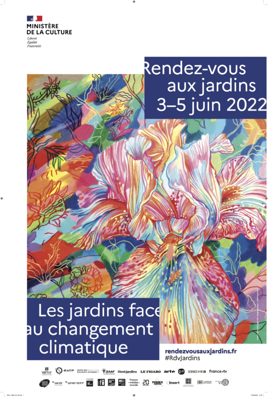 19e édition des Rendez-vous aux jardins" du 3 au 5 juin 2022 sur le thème "Les jardins face au changement climatique"