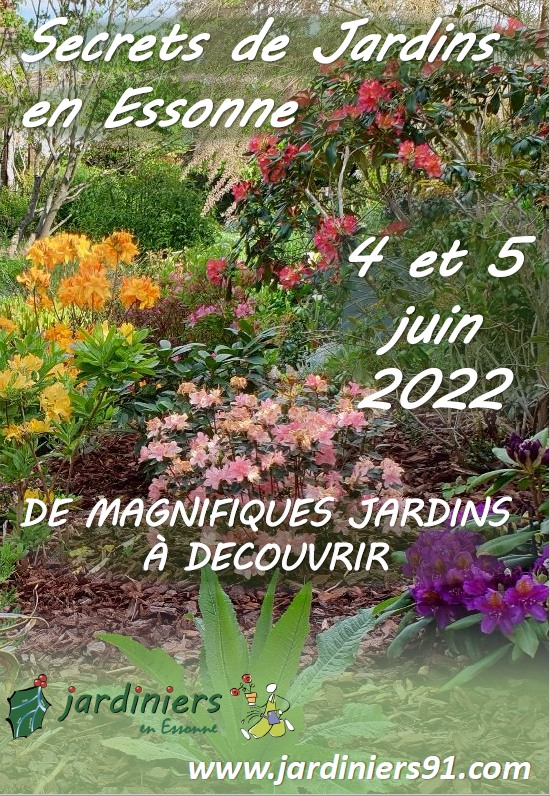 Secrets de jardins en Essonne les 4 et 5 juin 2022