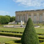 Un parterre éphémère pour célébrer les océans au Château de Versailles