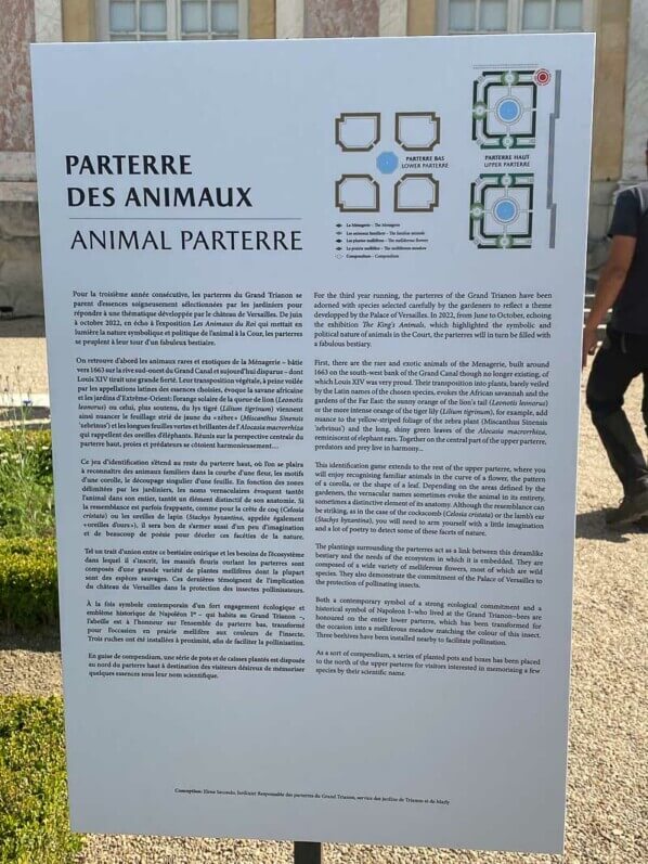 Parterre des animaux, Grand Trianon, Versailles (78)