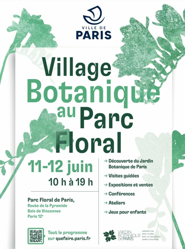 Village Botanique au Parc Floral (Paris 12e) du samedi 11 au dimanche 12 juin 2022