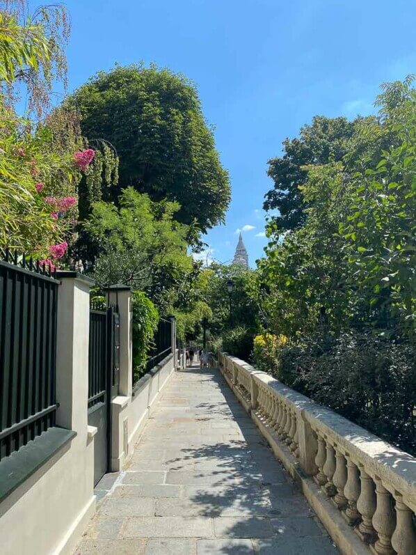 Allée des Brouillards, Montmartre, Paris 18e (75)