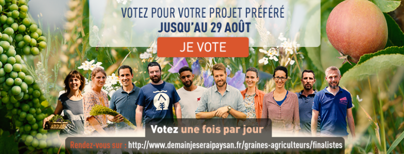 Concours Graines d’Agriculteurs 2022 : votez pour votre jeune agriculteur préféré !