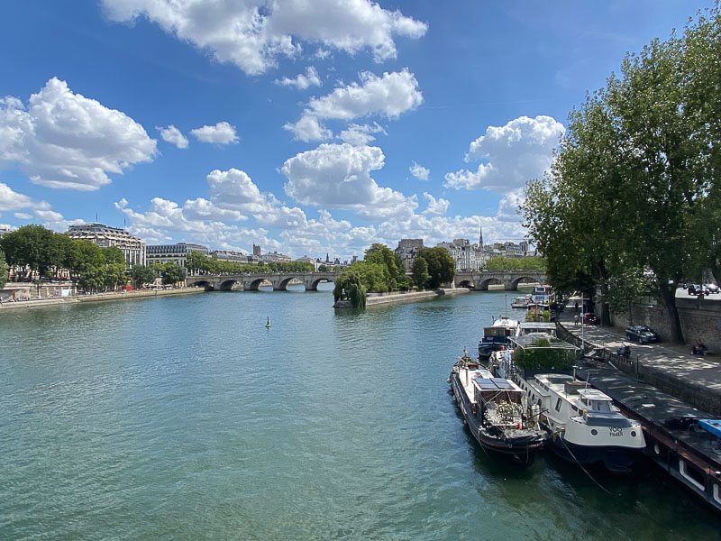 La Seine en été, Paris (75)