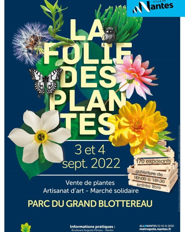 La Folie des Plantes à Nantes les 3 et 4 septembre 2022