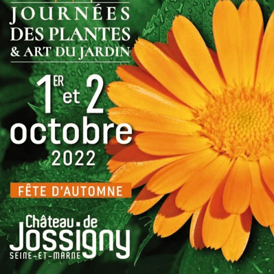 Lire la suite à propos de l’article Journées des Plantes & Art du jardin de Jossigny (77) les 1er et 2 octobre 2022