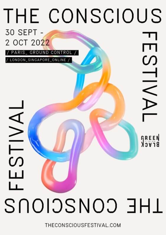 2ème édition du Conscious Festival du 30 septembre au 2 octobre au Ground Control (Paris 12e)
