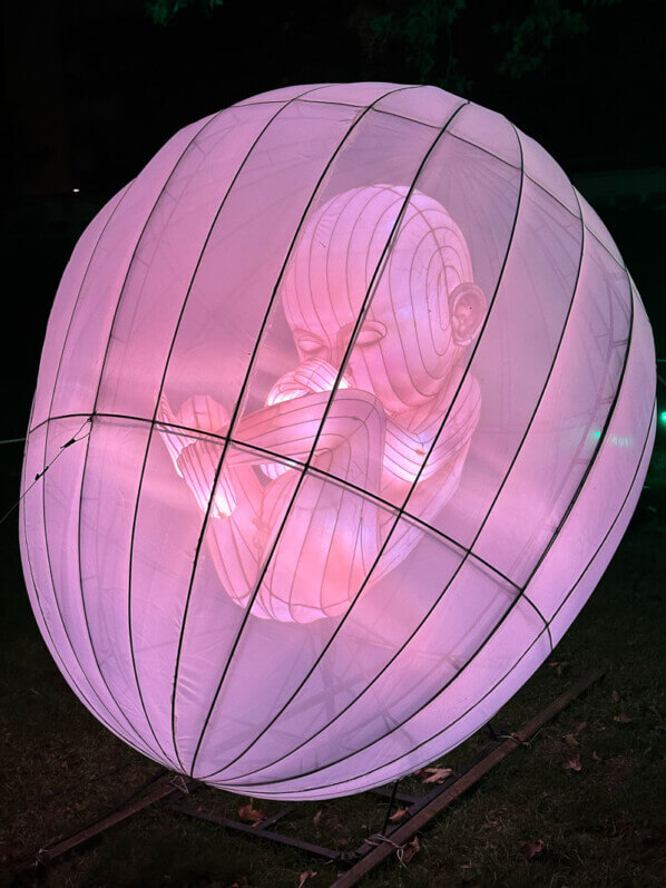 Mini-Mondes en voie d'Illumination, Jardin des Plantes, Paris 5e (75)