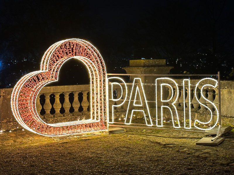 Lumières en Seine, parc de Saint-Cloud