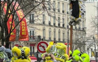 Nouvel an chinois, avenue de Choisy, Paris 13e (75)