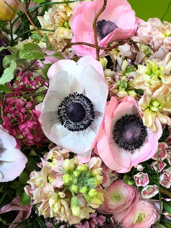 Composition florale, Oscar des jeunes fleuristes, Salon International de l'Agriculture, Parc des expositions, Porte de Versailles, Paris 15e (75)