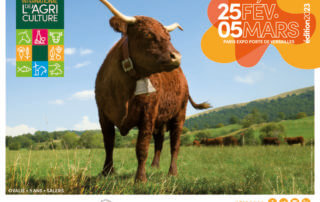 Affiche du Salon International de l'Agriculture 2023 du 25 février au 5 mars 2023, photo PPARCHET / SIA23