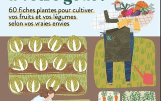 Un potager à votre goût ! 60 fiches plantes pour cultiver vos fruits et vos légumes selon vos vraies envies. Robert Elger, Éditions Rustica, février 2023.