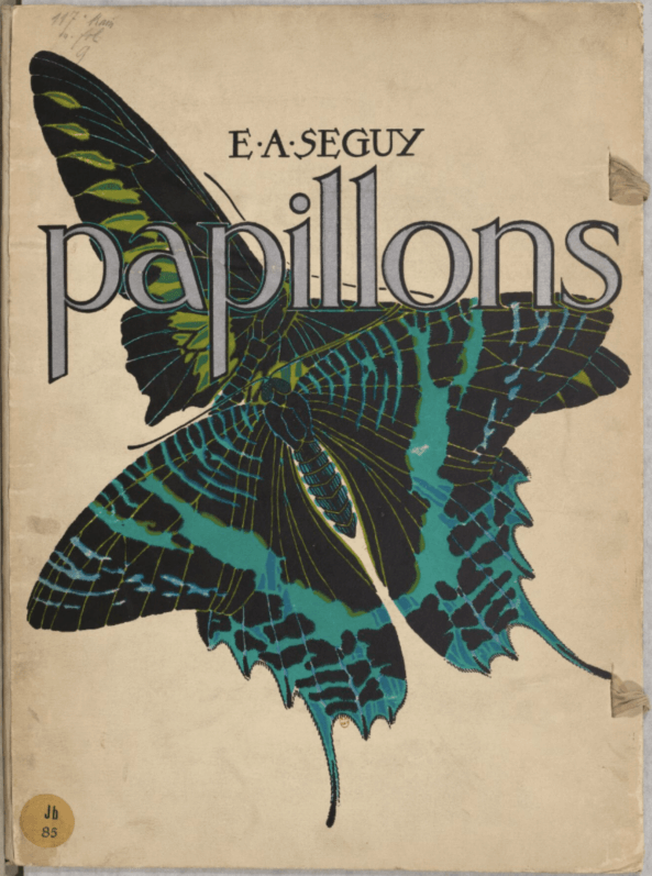 Papillons, ouvrage d'Émile-Allain Séguy
