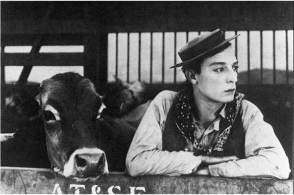 Go West (Ma vache et moi) de Buster Keaton, 1925 © Droits réservés