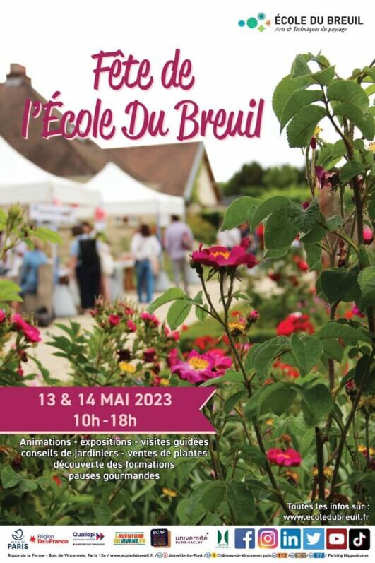 Lire la suite à propos de l’article Fête de l’École du Breuil les 13 et 14 mai 2023
