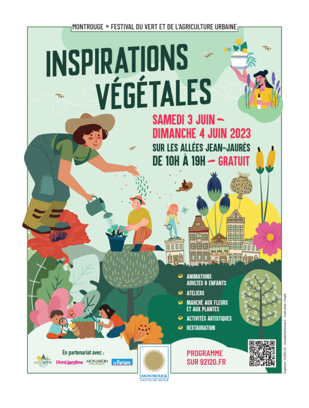 Lire la suite à propos de l’article 6ème édition du Festival Inspirations Végétales du 3 au 4 juin 2023 à Montrouge (92)