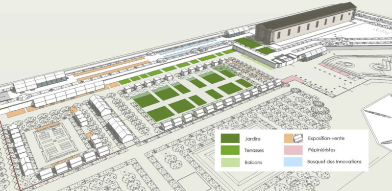 Plan de Jardins, jardin 2023, jardins des Tuileries, Paris, du 1er au 4 juin 2023