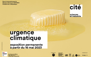 URGENCE CLIMATIQUE, nouvelle exposition permanente à partir du 16 mai 2023 à la Cité des sciences et de l'industrie (Paris 19e)