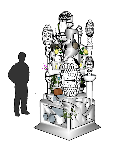 Utopie entomologique, Raphael Emine, Plasticien