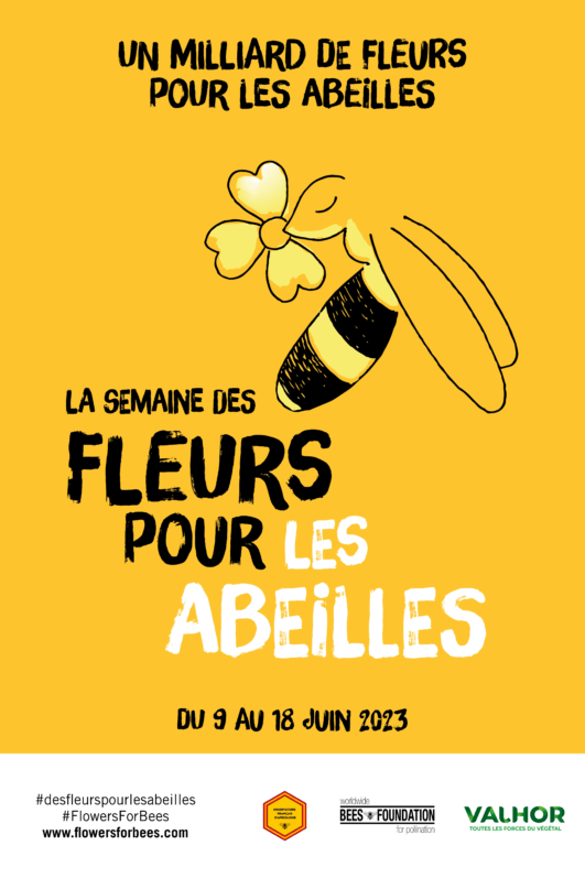 Semaine des Fleurs pour les Abeilles du 9 au 18 juin 2023